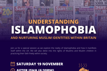 *** Islamophobia Awareness Month ***