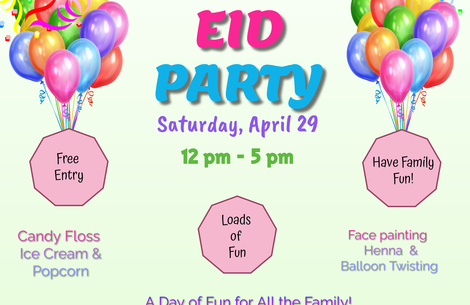 Eid El-Fitr 2023 Party at Leeds Grand Mosque